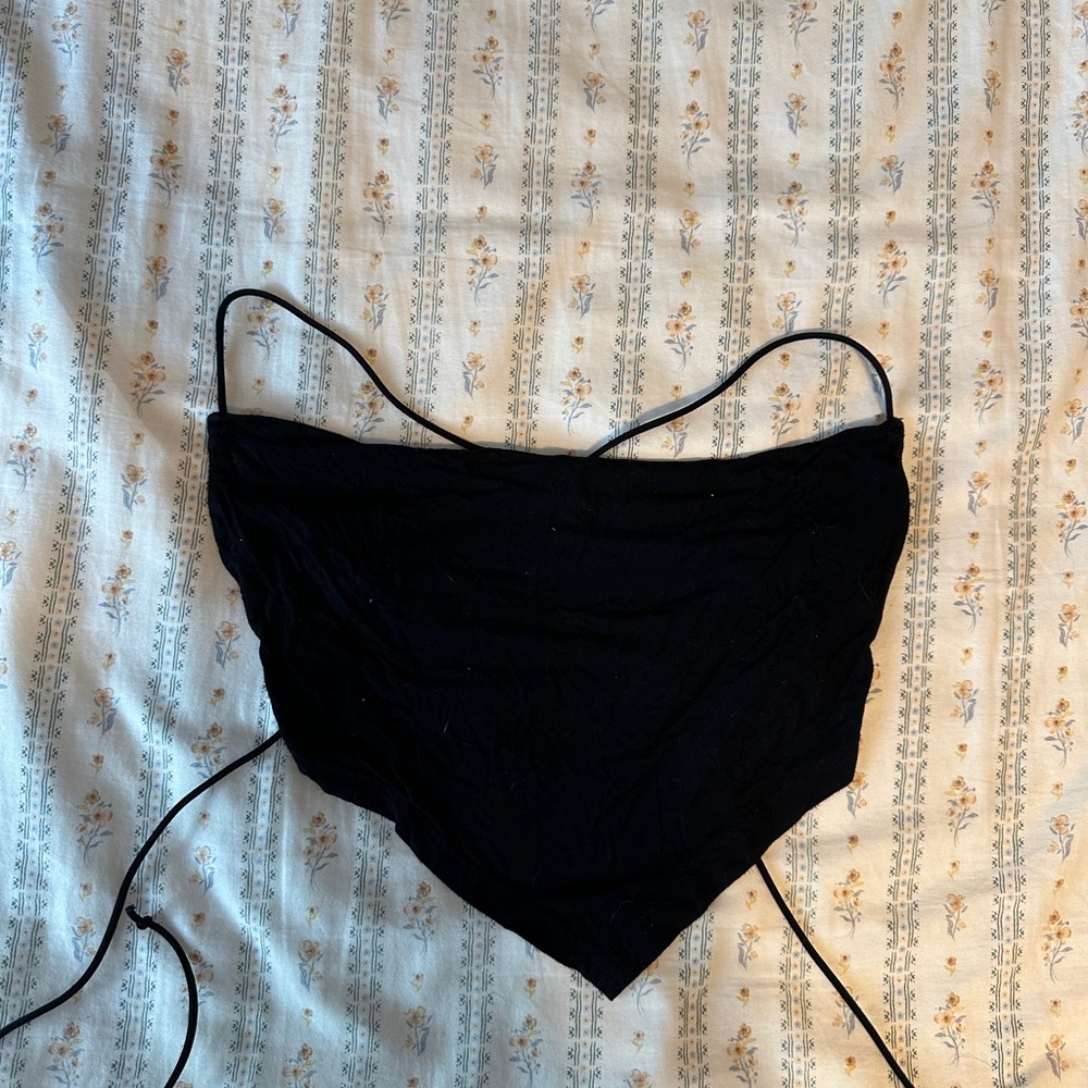 Women's Lace-Up Back Top